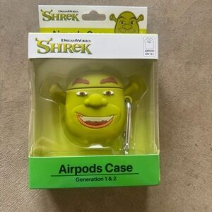 Culturefly AirPods Silicone 3D Case Fits Generations 1 2 DreamWorks Shrek